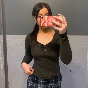 DARK GREY LONG SLEEVE